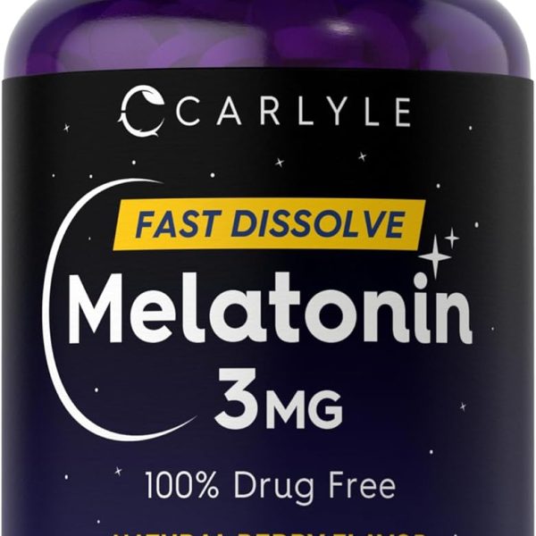 Melatonina 3 mg Disolución Rápida 250 Tabletas
