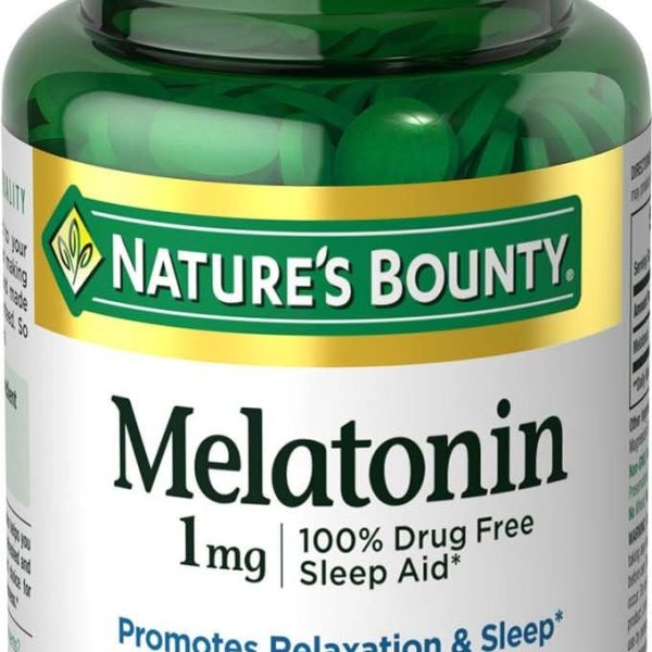 Melatonina 1 mg Baja Dosis 180 Tabletas