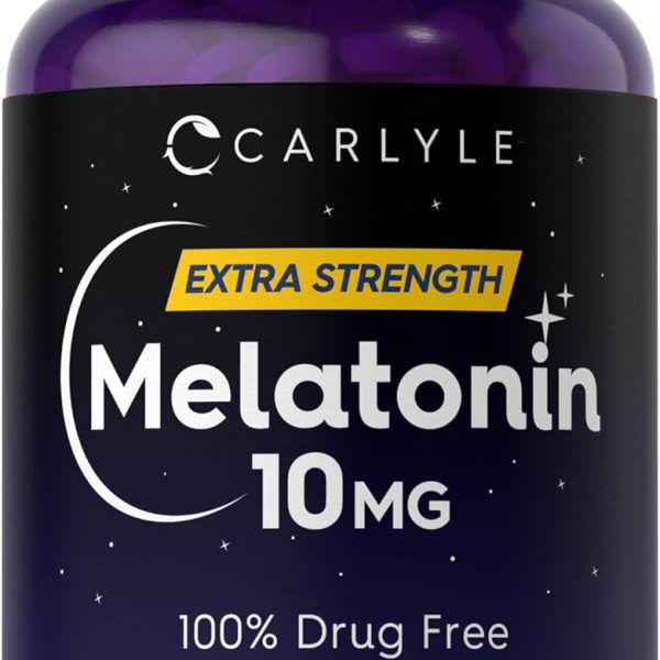 Melatonina 10 mg con L-Teanina 270 Tabletas
