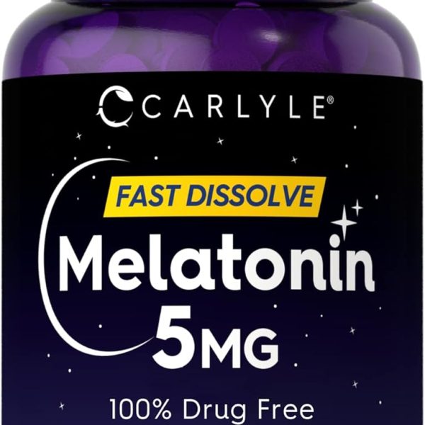 Melatonina 5 mg Disolución Rápida 300 Tabletas