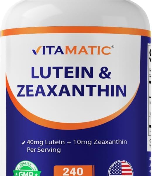Vitamatic Luteína + Zeaxantina 240 Softgels