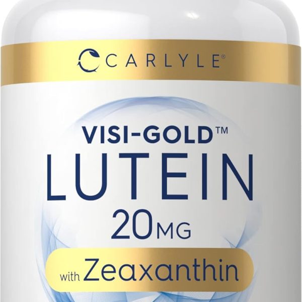 Carlyle Luteína 20 mg + Zeaxantina 300 Softgels Visión y Luz Azul