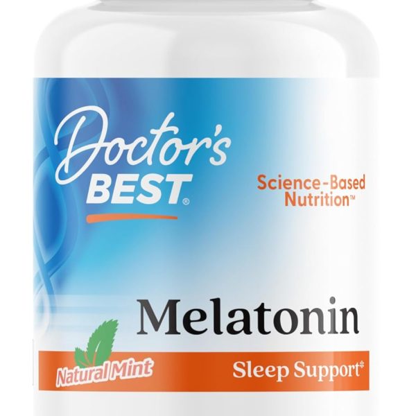 Doctor’s Best Melatonina 5 mg 120 Tabs Masticables Sueño