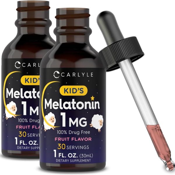 Carlyle Melatonina Niños 1 mg 30 mL Sueño Infantil