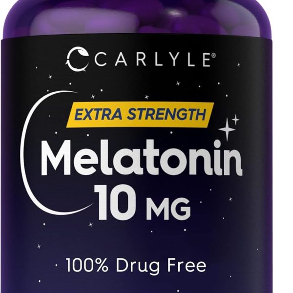 Carlyle Melatonina 10 mg 300 Softgels Sueño Profundo