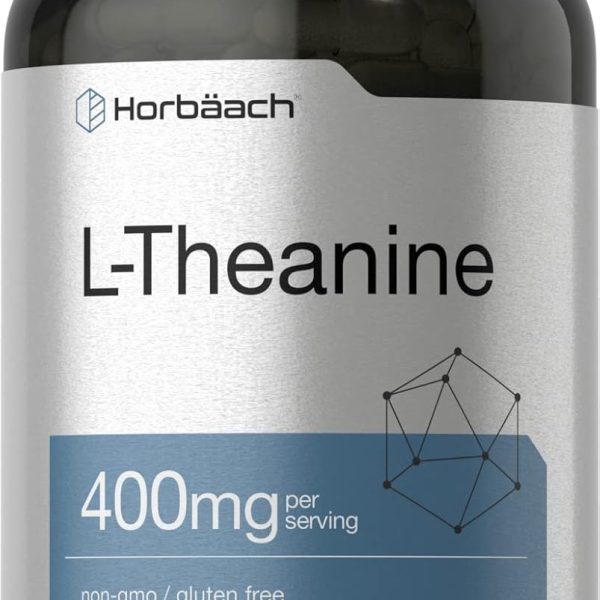 Horbaach L-Teanina 400 mg 400 Caps Relajación y Enfoque
