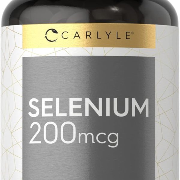Carlyle Selenio 200 mcg 270 Tabs Antioxidante y Soporte Tiroideo