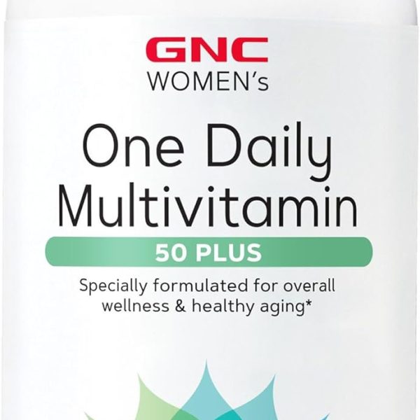 GNC Women's multivitamínico diario 50 Plus 60 Caplets