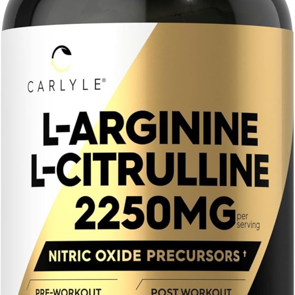 Carlyle Arginina + Citrulina 2250 mg 240 Caps Circulación y Energía