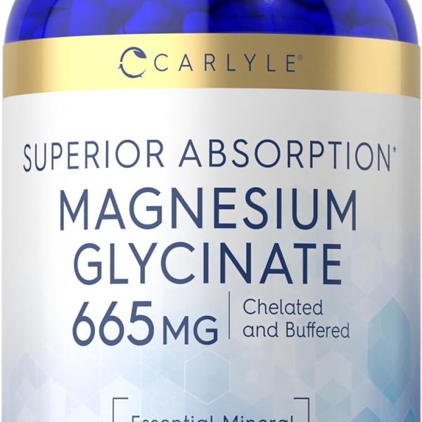 Carlyle Glicinato de Magnesio 665 mg 250 Caps Relajación Digestiva
