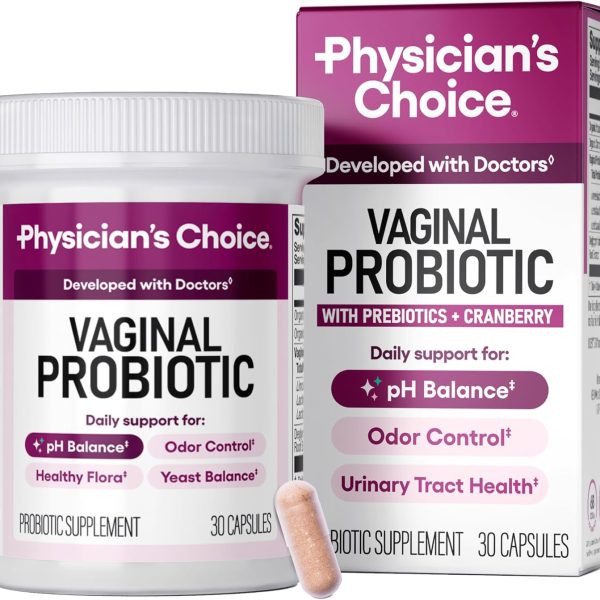 Physician’s Choice Probiótico vaginal – 30 Cápsulas