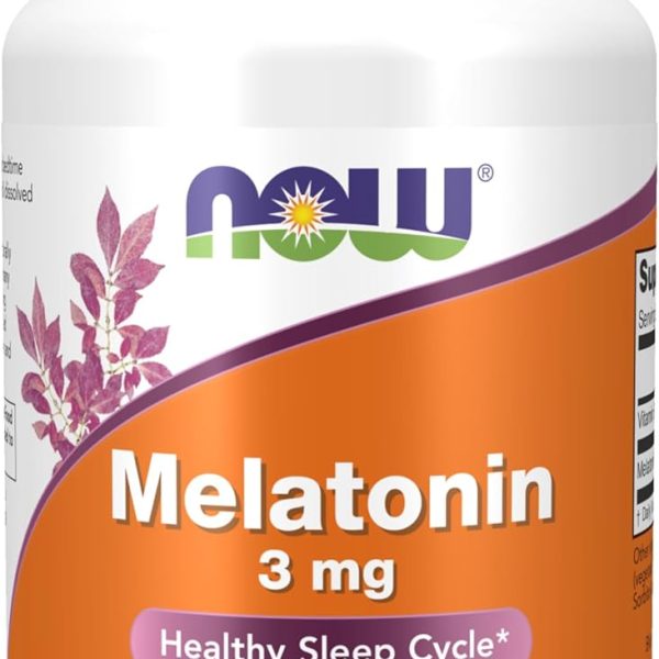 Now Melatonina 3 mg 180 Lozenges Sueño Sublingual