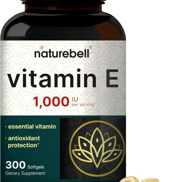 NatureBell Vitamina E 1000 IU – 300 Softgel